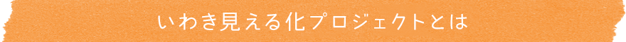 いわき見える化プロジェクトとは