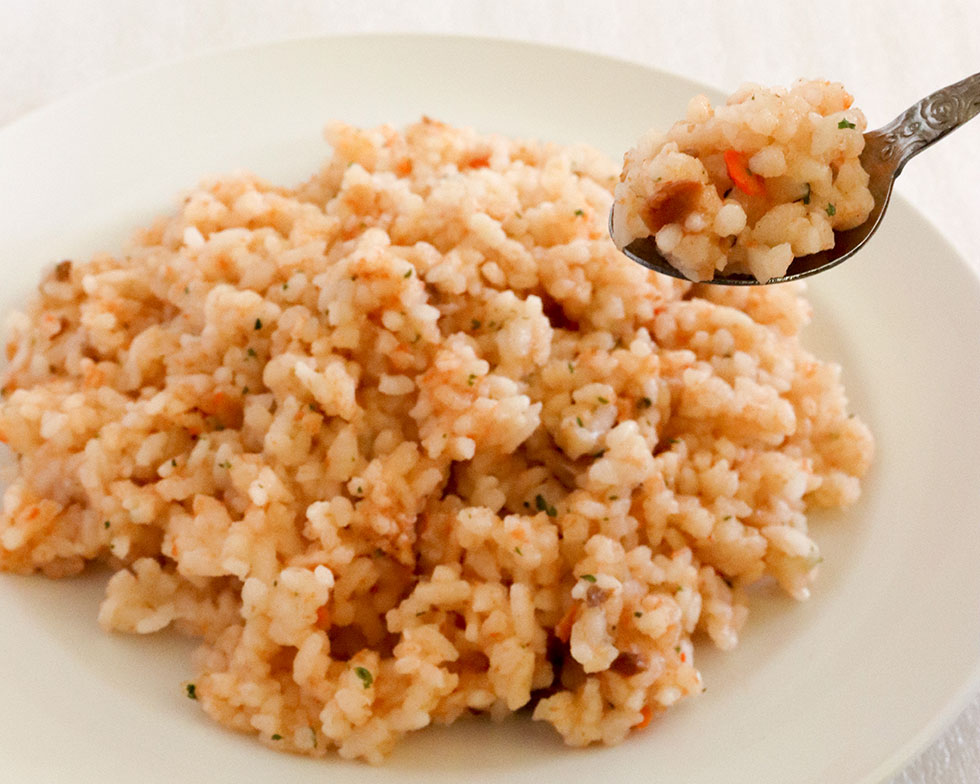 「Iwaki Laiki」フリーズドライご飯（トマトピラフ味）