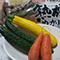 認定No.226 トマトのヘタさん「梅雨明け前の野菜たち」
